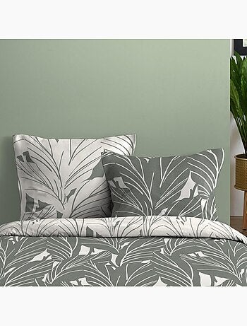 Parure de lit motif tropical