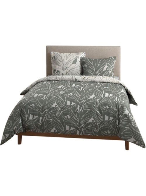 Parure de lit motif tropical - Kiabi
