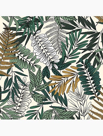 Parure de lit imprimée en coton vegetal marin