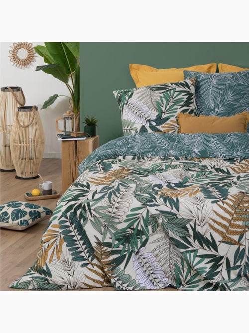 Parure de lit motifs végétaux TROPIK - Kiabi