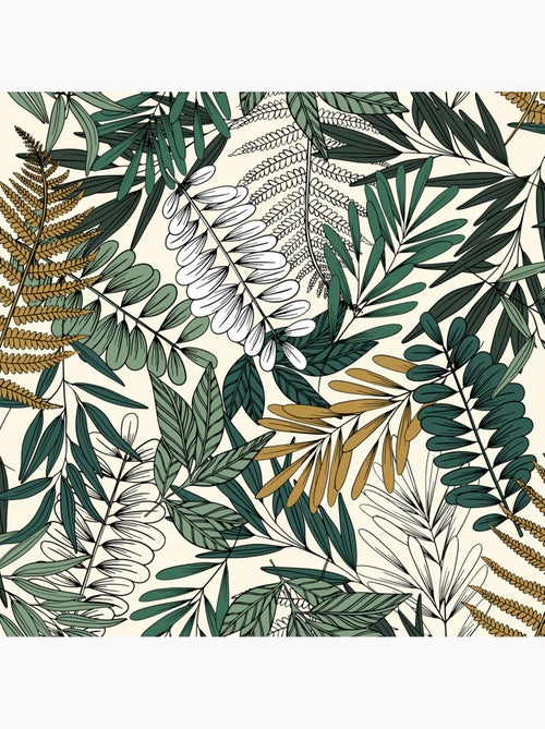 Parure de lit motifs végétaux TROPIK - Kiabi
