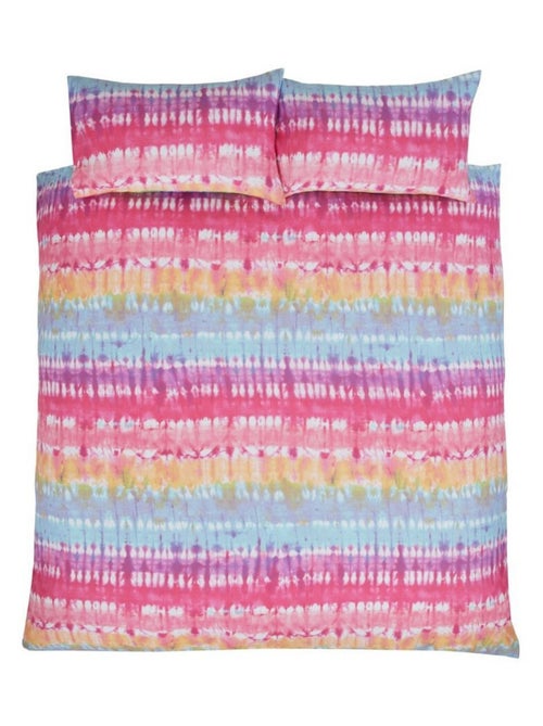 Parure de lit multicolore -135 x 200 cm - Kiabi