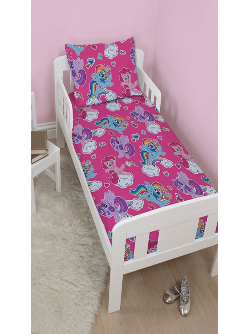 Parure de lit My Little Pony -Cupcake Junior- - 120 cm x 150 cm Rose - Kiabi
