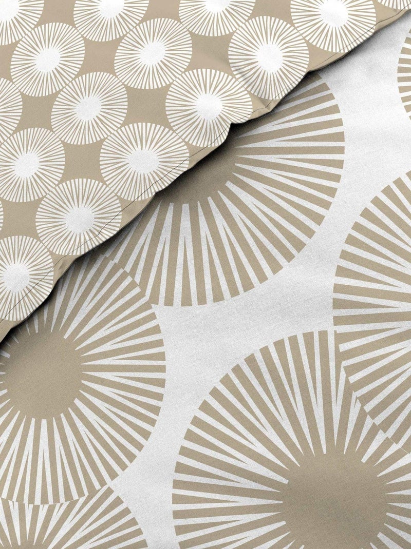 Parure de lit Nebulla Beige - Kiabi