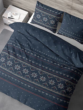 Parure de lit NEIGE coton issu de l'agriculture biologique