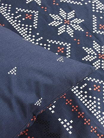 Parure de lit NEIGE coton issu de l'agriculture biologique