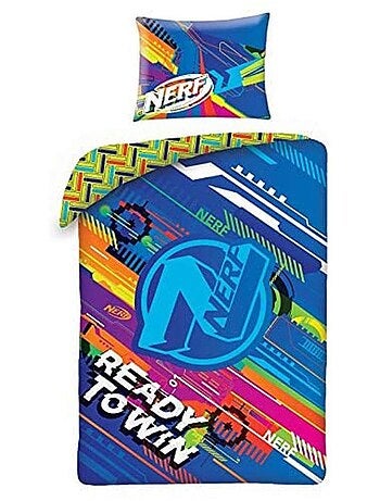 Parure de lit Nerf "Ready to win" 140x200 cm - Coton