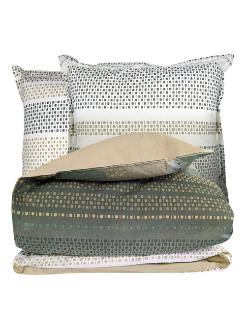 Parure de lit NIAGARA Taie 65x65 cm - Kiabi Parure de lit NIAGARA Taie 65x65 cm - Kiabi