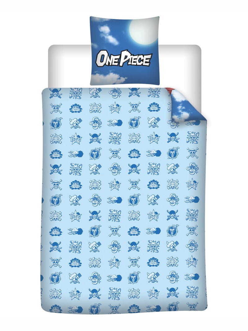 Parure de lit 'One piece' - 1 personne Multicolore - Kiabi