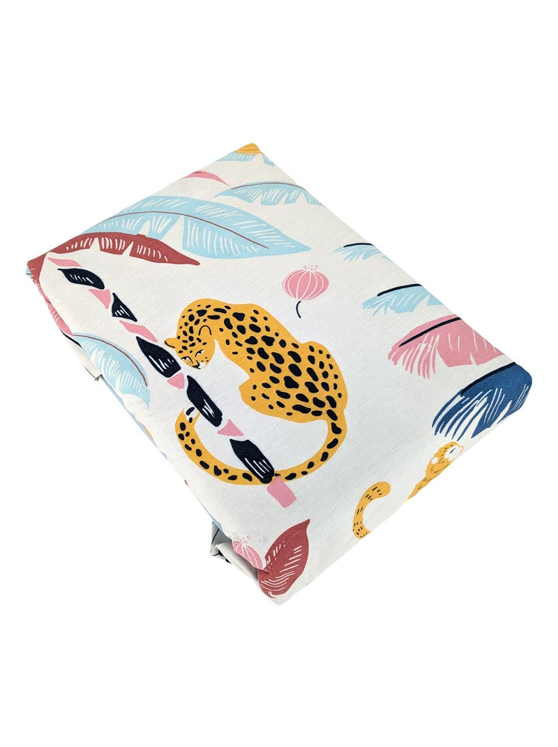 Parure de lit OUISTITI coton Bleu - Kiabi
