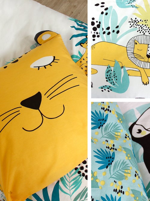 Parure de lit PALACIO coton issu de l'agriculture biologique - Kiabi