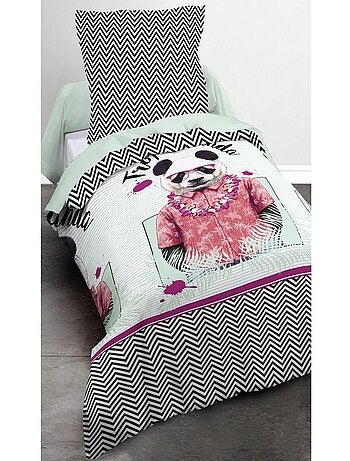 Parure de lit panda