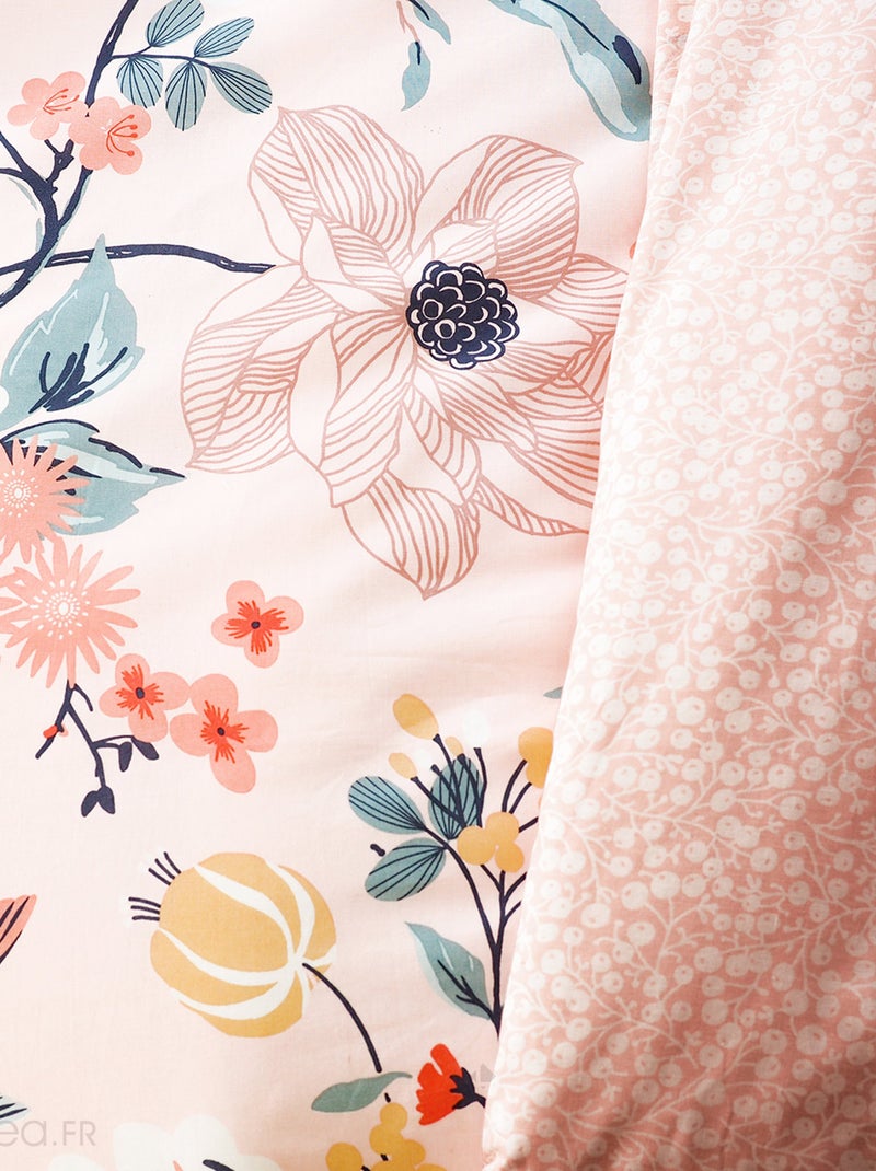 Parure de lit PANGA Rose - Kiabi