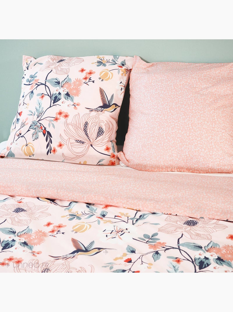 Parure de lit PANGA Rose - Kiabi