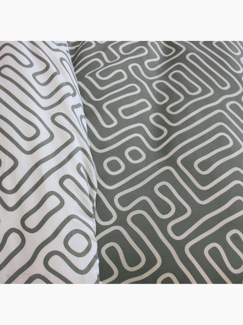 Parure de lit PARCHEMIN microfibre - Kiabi