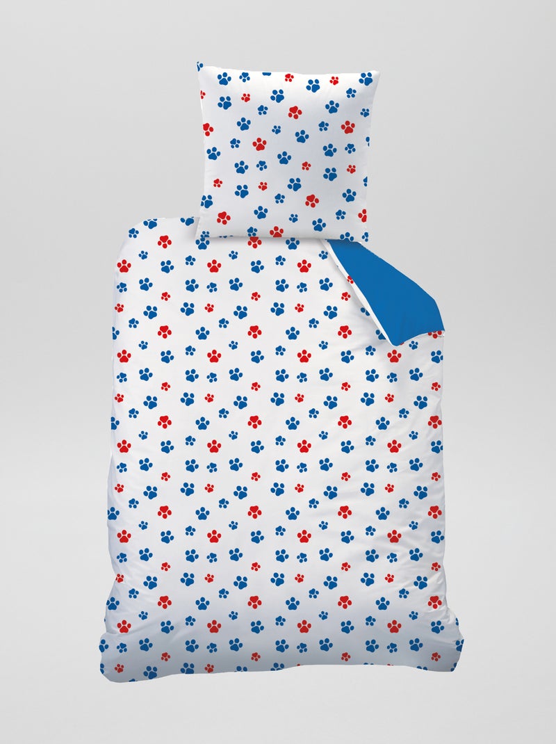 Parure de lit 'Pat' Patrouille' - 1 personne bleu - Kiabi