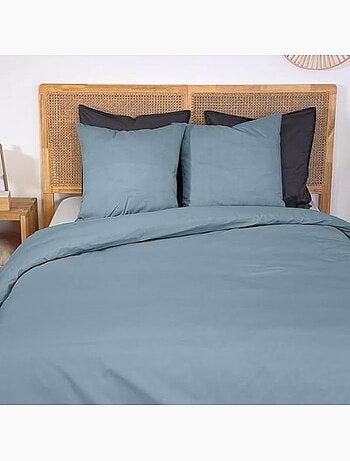Parure de lit percale coton - 3 pièces