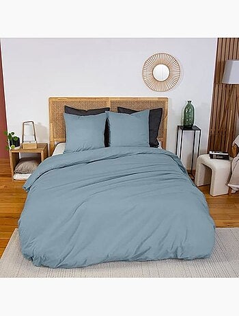 Parure de lit percale coton - 3 pièces