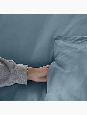 Parure de lit percale coton - 3 pièces