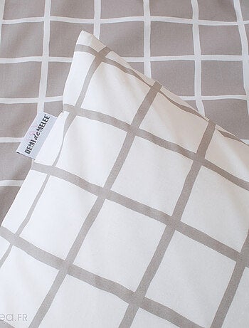 Parure de lit percale DDM MAX Taie 65x65 cm