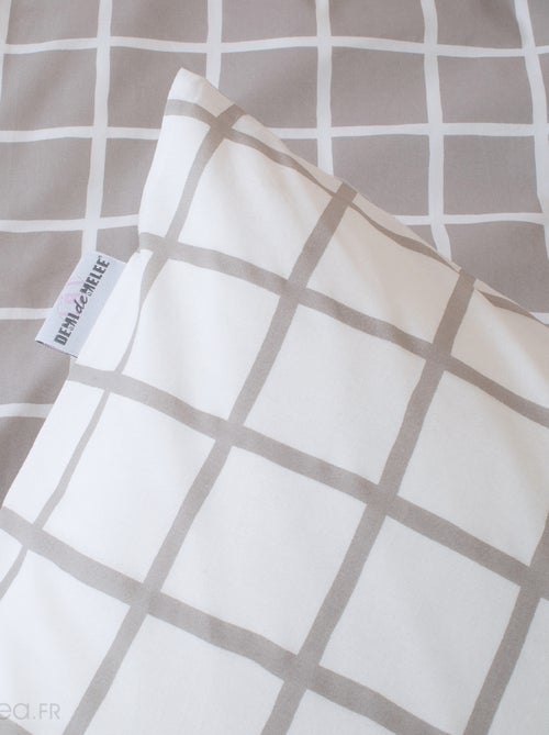 Parure de lit percale DDM MAX Taie 65x65 cm - Kiabi Parure de lit percale DDM MAX Taie 65x65 cm - Kiabi