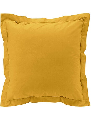 Parure de lit – Percale de coton 78 fils – Qualité Hôtel – 2 taies 63x63 cm
