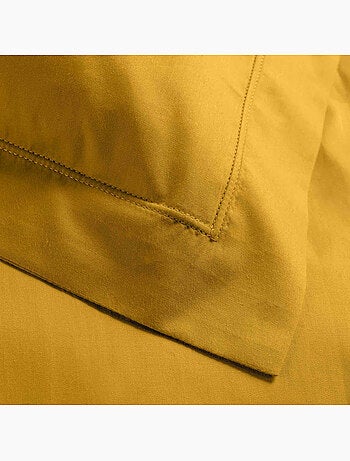 Parure de lit – Percale de coton 78 fils – Qualité Hôtel – 2 taies 63x63 cm
