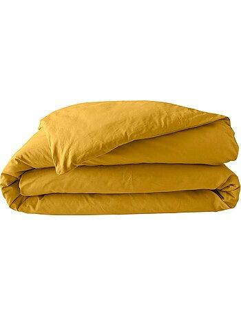 Parure de lit – Percale de coton 78 fils – Qualité Hôtel – 2 taies 63x63 cm