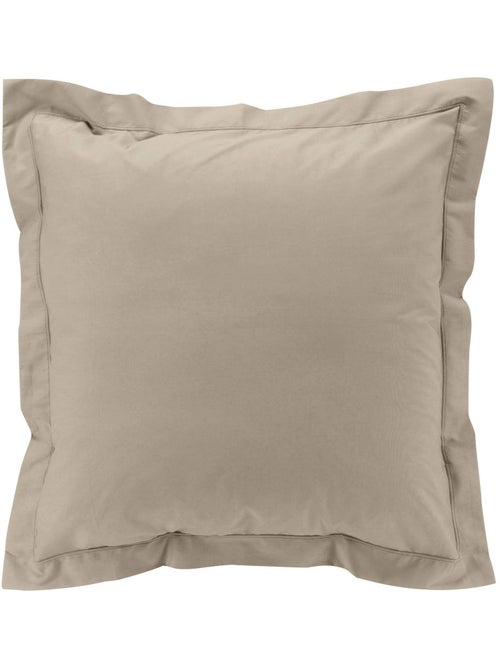 Parure de lit – Percale de coton 78 fils – Qualité Hôtel – 2 taies 63x63 cm - Kiabi