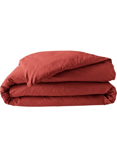 Parure de lit – Percale de coton 78 fils – Qualité Hôtel – 2 taies 63x63 cm - Kiabi
