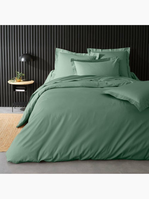Parure de lit – Percale de coton 78 fils – Qualité Hôtel – 2 taies 63x63 cm - Kiabi Parure de lit – Percale de coton 78 fils – Qualité Hôtel – 2 taies 63x63 cm - Kiabi