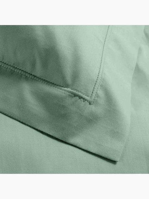 Parure de lit – Percale de coton 78 fils – Qualité Hôtel – 2 taies 63x63 cm - Kiabi Parure de lit – Percale de coton 78 fils – Qualité Hôtel – 2 taies 63x63 cm - Kiabi