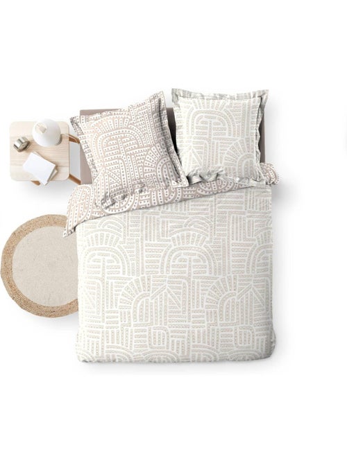 Parure de lit Percale de Coton 78fils Eliot Douceur d'Intérieur - Kiabi Parure de lit Percale de Coton 78fils Eliot Douceur d'Intérieur - Kiabi