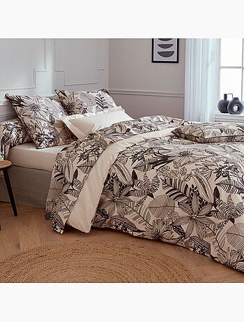 Parure de lit percale de coton ALBA Taie 65x65 cm