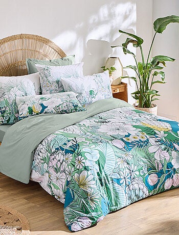 Parure de lit percale de coton collection BALI Taie 50x70 cm