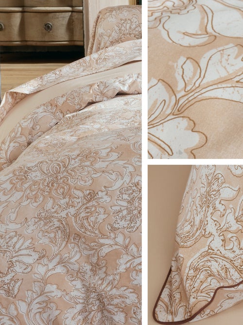 Parure de lit percale de coton collection PALAZZO Taie 50x70 cm - Kiabi
