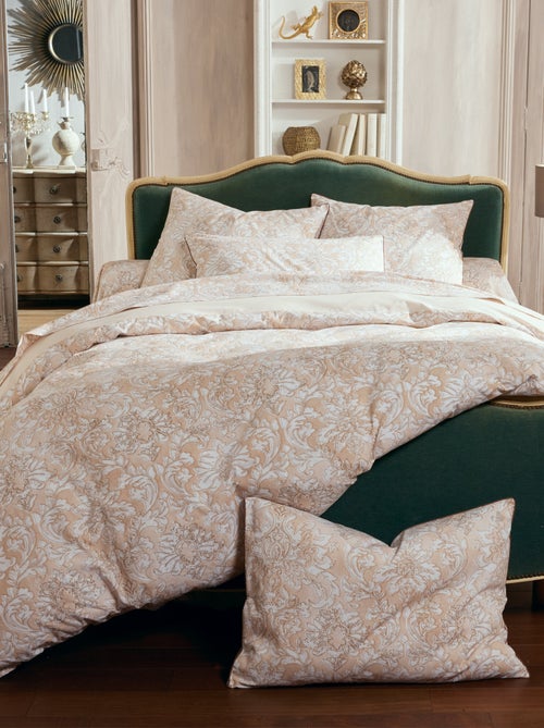 Parure de lit percale de coton collection PALAZZO Taie 65x65 cm - Kiabi