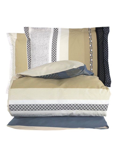 Parure de lit percale MARLOW Taie 50x70 cm - Kiabi