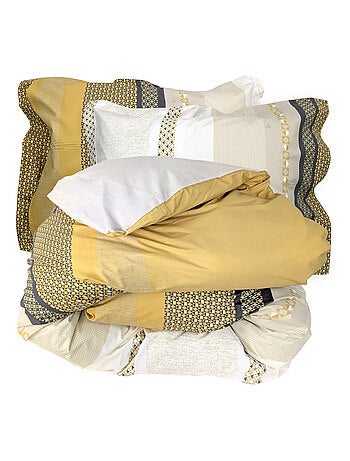 Parure de lit percale MARLOW Taie 50x70 cm