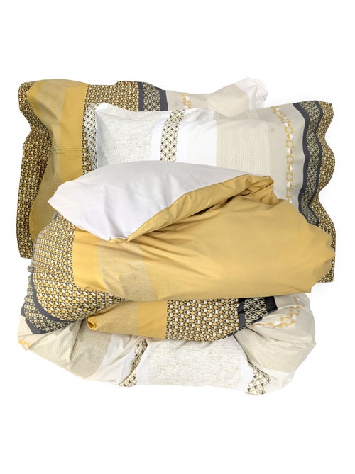 Parure de lit percale MARLOW Taie 50x70 cm - Kiabi