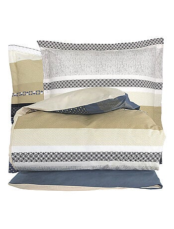 Parure de lit percale MARLOW Taie 65x65 cm