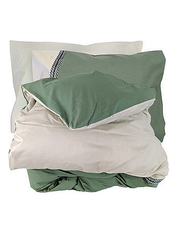 Parure de lit percale NOA Taie 50x70 cm