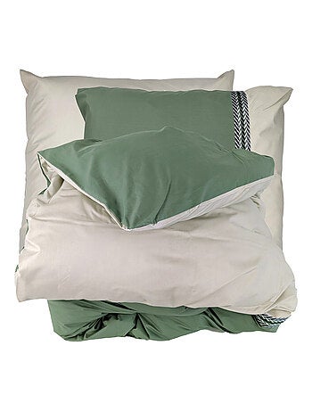 Parure de lit percale NOA Taie 65x65 cm