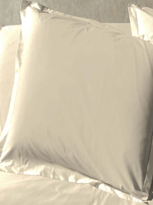 Parure de lit percale unie - Kiabi