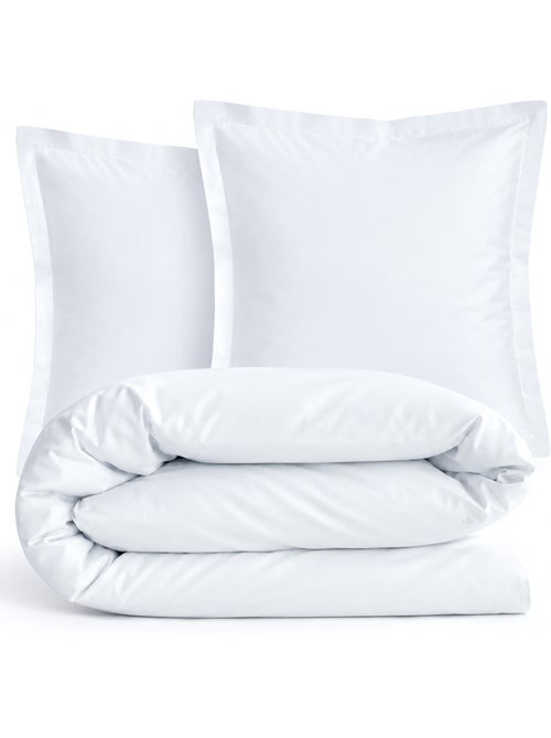 Parure de lit percale unie PRIMO Taie 65x65 cm - Kiabi Parure de lit percale unie PRIMO Taie 65x65 cm - Kiabi