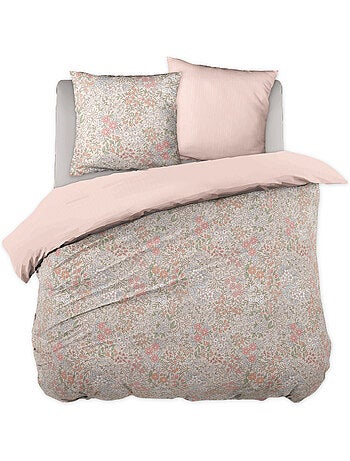 Parure de lit PIMPRENELLE – 100 % coton 57 fils – Réversible