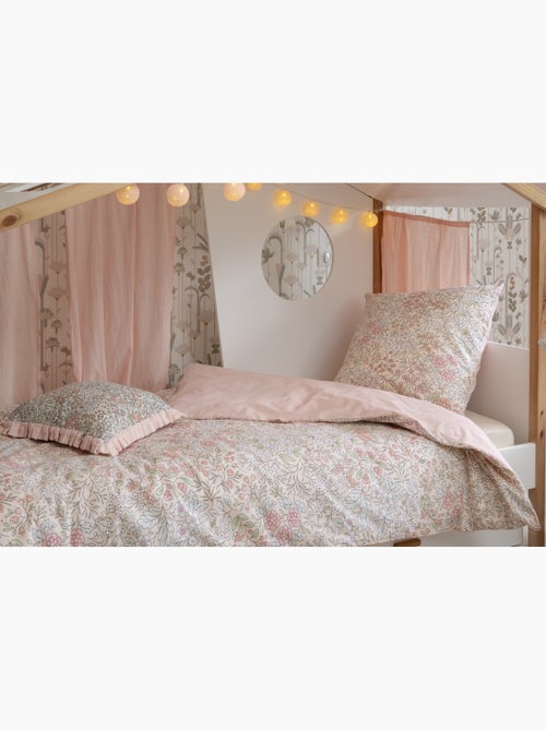 Parure de lit PIMPRENELLE – 100 % coton 57 fils – Réversible - Kiabi Parure de lit PIMPRENELLE – 100 % coton 57 fils – Réversible - Kiabi