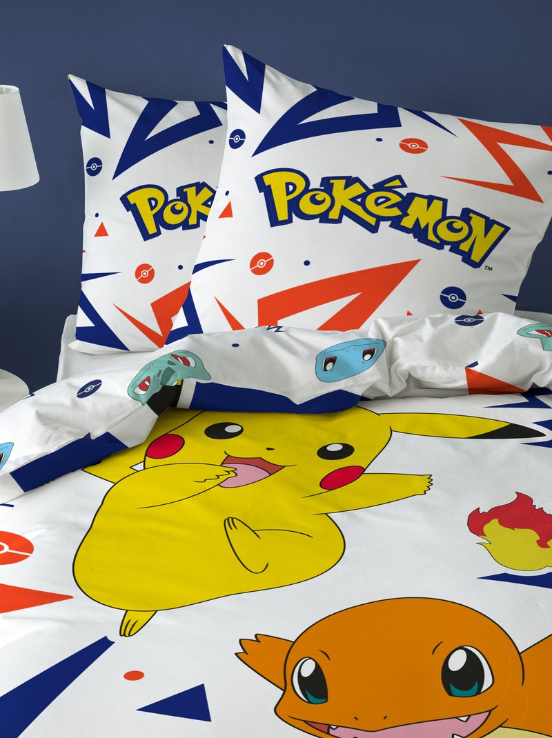 Parure de lit 'Pokémon' - 1 personne Multicolor - Kiabi