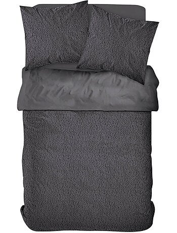 Parure de lit polaire teddy BIEN AU CHAUD