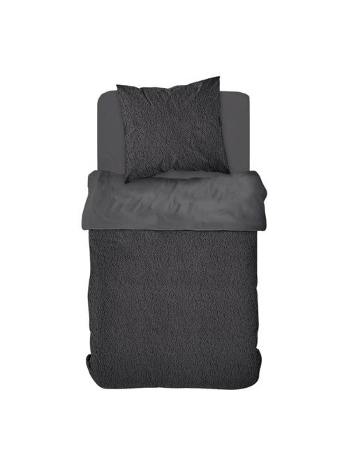 Parure de lit polaire teddy BIEN AU CHAUD - Kiabi